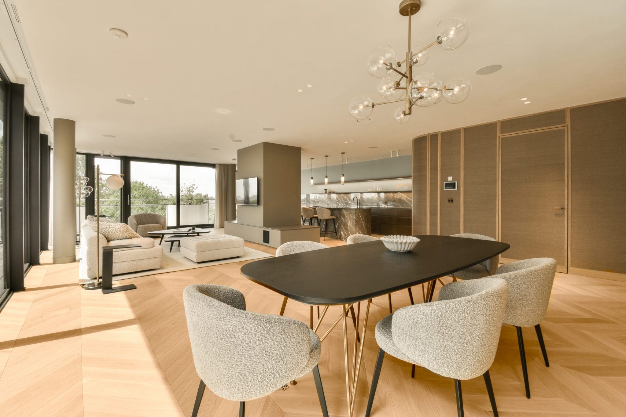 How to make an open plan living space