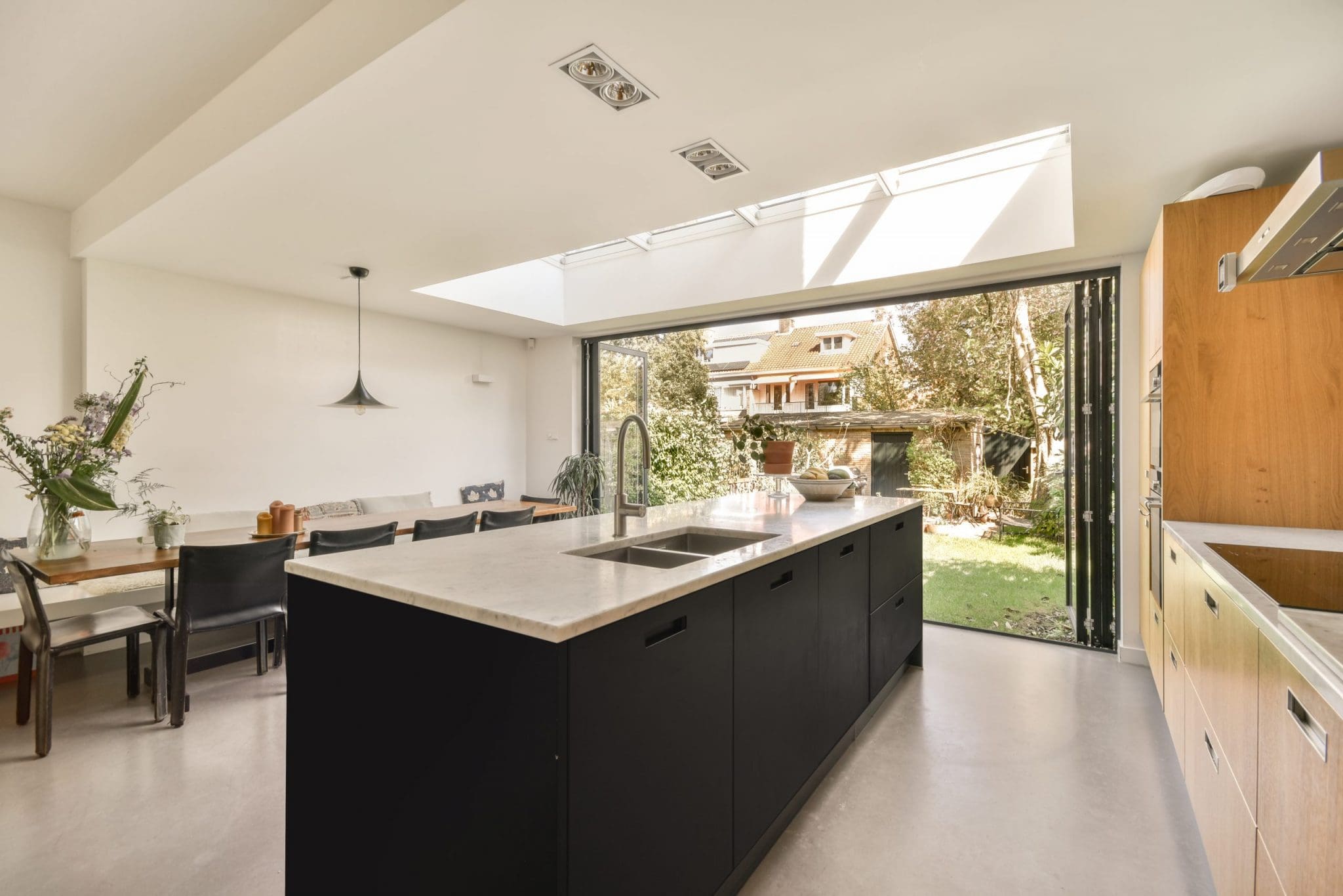 Enhancing property value with a kitchen extension